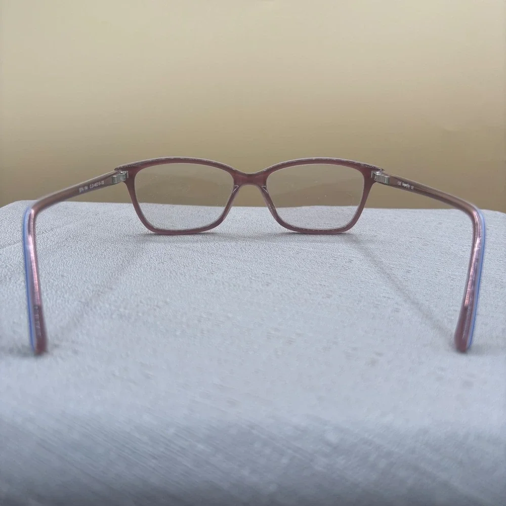 Superflex SFK-194 Purple Pink Floral Eyeglasses Frames 48-15-130 Women Kids